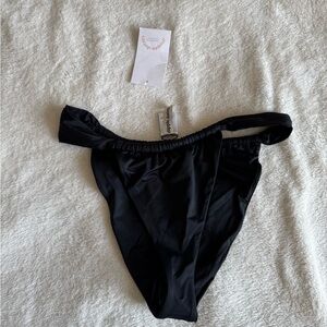 Dippin' Daisy's Elegant Black Bikini Bottom